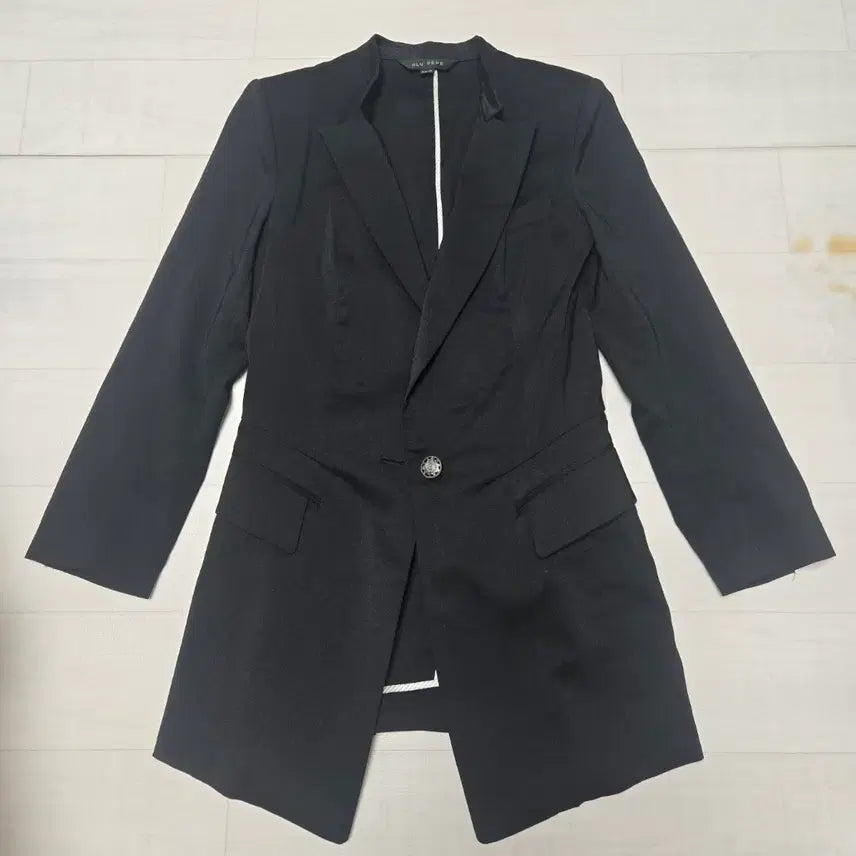 [BUNJANG] Seven-Tenth Sleeve Black Jacket / 칠부 검정자켓