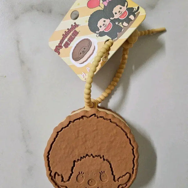 [BUNJANG] Monchhichi Silicone Coin Purse Keychain / (새상품) 몬치치 실리콘 동전지갑 키링