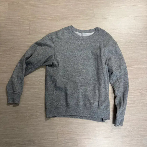 [BUNJANG] Uniqlo Sweatshirt Gray M / 유니클로 스웨트셔츠 06 GRAY M