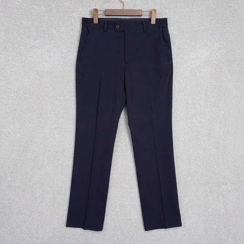 [BUNJANG] TIME Homme Seersucker Pants Navy 32 Size / 한섬 모한 옴므 남성 봄여름 시어서커 팬츠 바지 32size