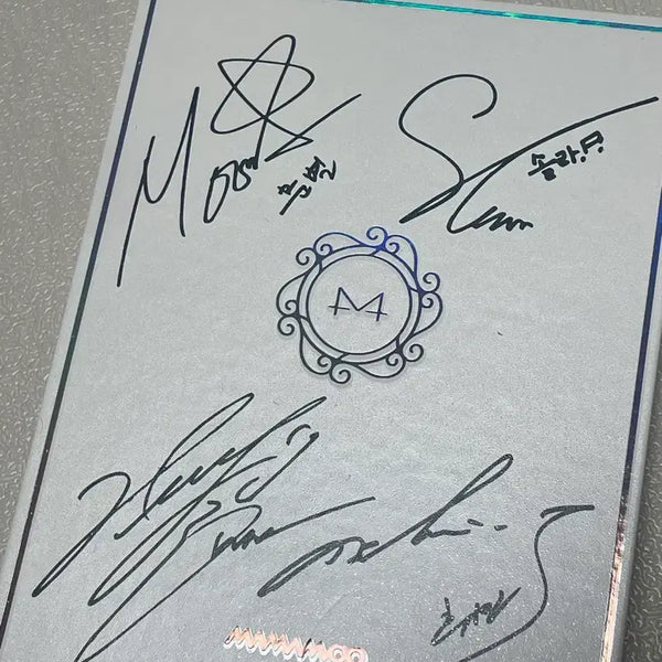[BUNJANG] Mamamoo White Wind Signed Album Go Go Bet We / 마마무 고고베베 white wind 싸인앨범
