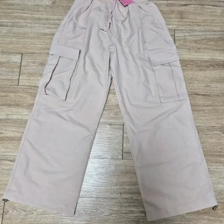 [BUNJANG] Bellide Beige Cargo Wide Pants / Bellide 베이지 카고 와이드 팬츠