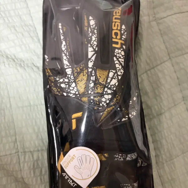 [BUNJANG] Reusch Attrakt Gold X Evolution Finger Support Goalkeeper Gloves Size 9 / 로이쉬 어트랙트 골드X 이볼루션 핑거서포트 골키퍼장갑 9호