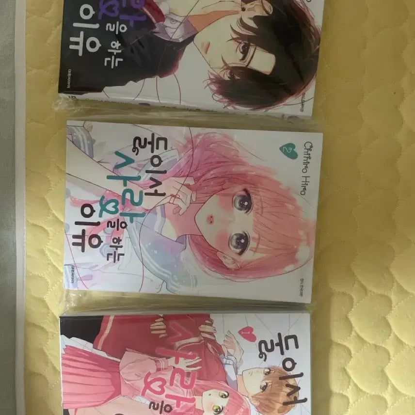 [BUNJANG] Reason for Falling in Love with Two People Complete Set Vol. 1-3 / 순정 만화 둘이서 사랑을 하는 이유 1-3권