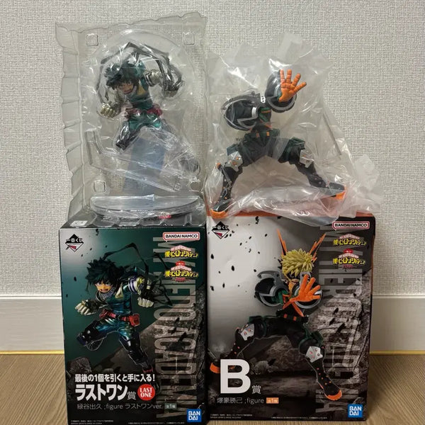 [BUNJANG] My Hero Academia Ichiban Kuji Blaster Version Last One Izuku Midoriya & Prize B Katsuki Bakugo Figures Bundle / (블라스터미개봉)나히아 제일복권 사투 라스트원 미도리야, B상 바쿠고 피규어 일괄 판매합니다!