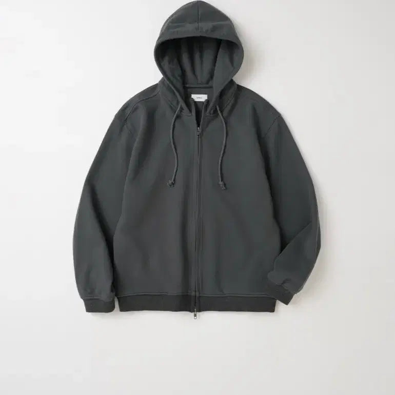 [BUNJANG] My Library 320 Vintage Hoodie Charcoal L / [L] 마이라이브러리 320 빈티지 후드집업 차콜