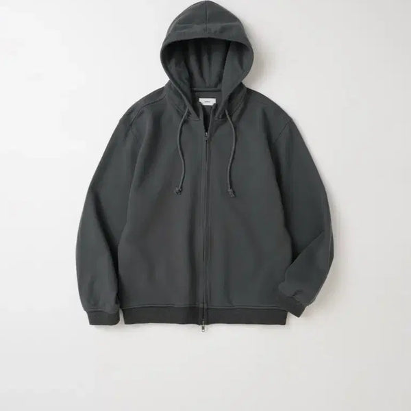 [BUNJANG] My Library 320 Vintage Hoodie Charcoal L / [L] 마이라이브러리 320 빈티지 후드집업 차콜