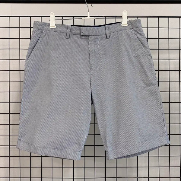 [BUNJANG] Fred Perry Striped Cotton Shorts Size 30 / <30> 프레드페리 스트라이프 코튼 쇼츠