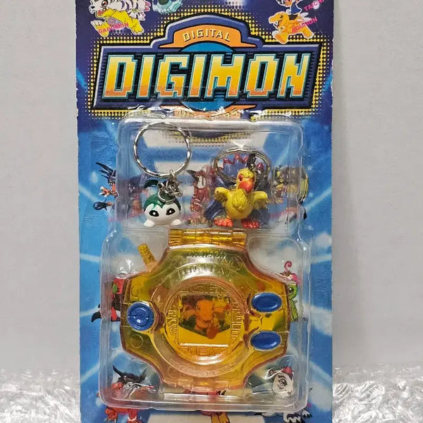 [BUNJANG] Digimon Mini Figure Keychain Digivice Set - Unsealed / 고전완구 디지몬 미니피규어 열쇠고리 디지바이스 세트 미개봉품