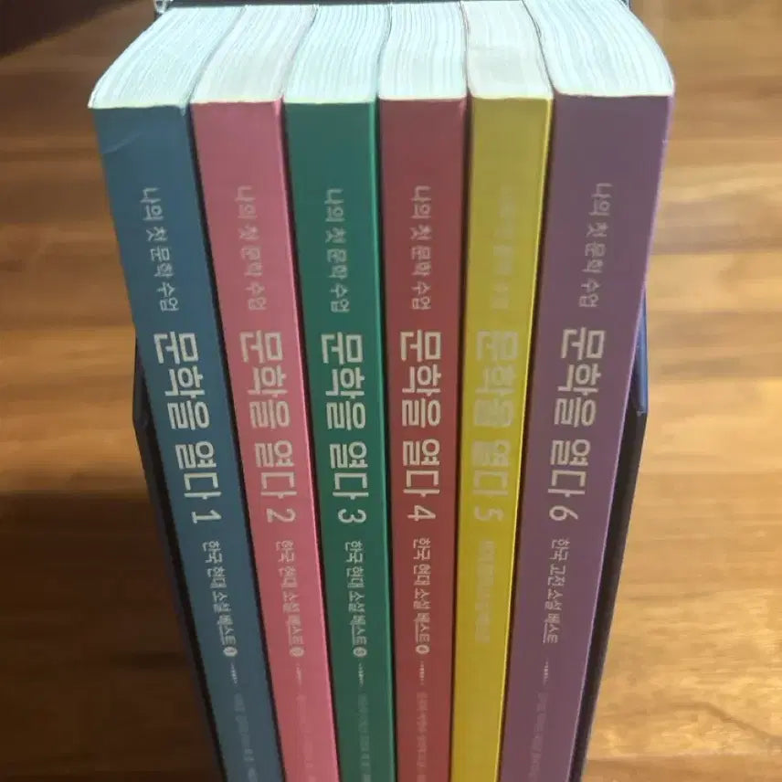 [BUNJANG] Literature Open Set Volumes 1-6 / 문학을 열다 1~6권 세트