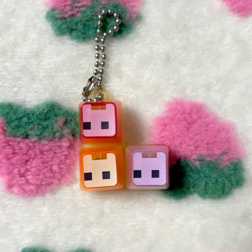 [BUNJANG] Pico Park Keyboard Charm Keycap Gacha Keyring / 피코파크 키보드 참 키캡 가챠 키링 양도