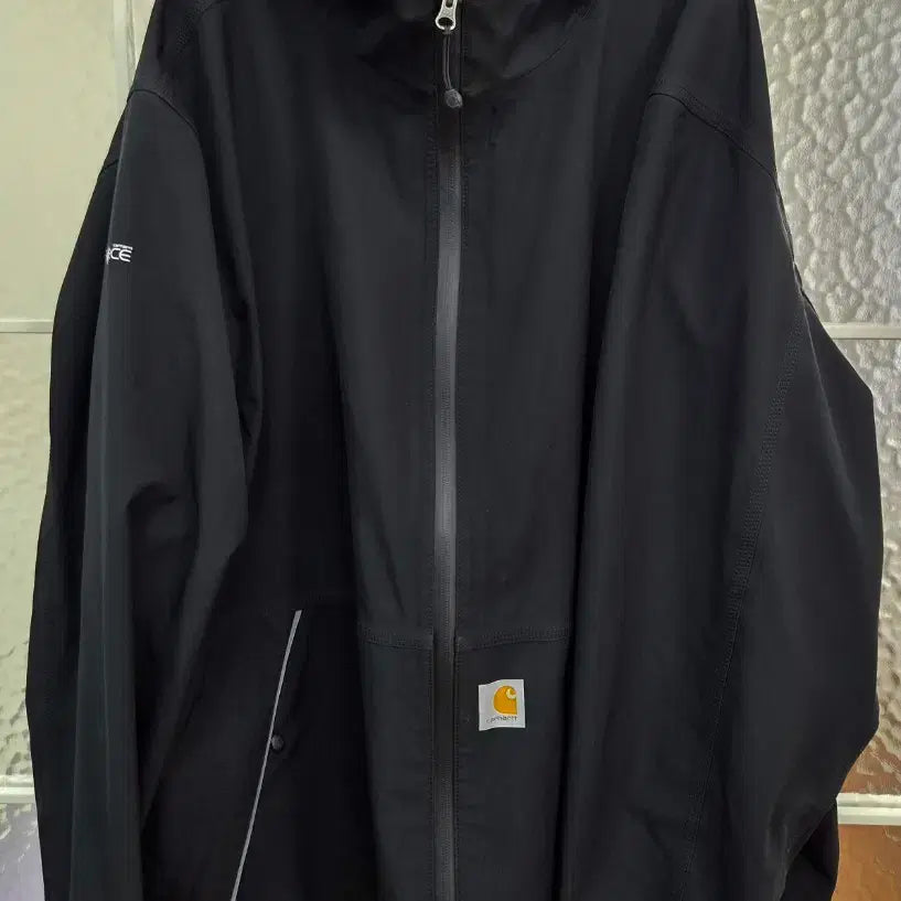 [BUNJANG] Carhartt Hoodie Zip-Up Jacket Black / 칼하트 후드 집업 자켓 블랙