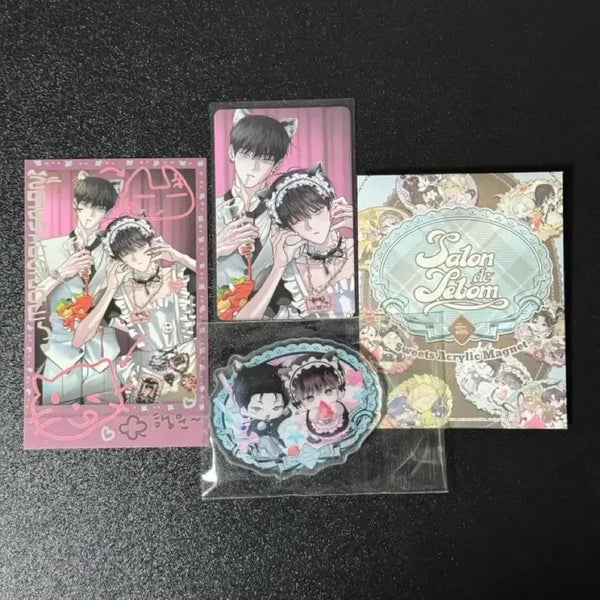 [BUNJANG] Le Bom Salon De Bom Monday Savior Deco Pack Acrylic Magnet / 레봄 살롱드르봉 월구 데코팩 아크릴 마그넷 월요일의 구원자 포토팩