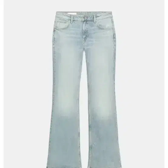 [BUNJANG] Zara Low Rise Water Blue Jeans (Size 34) / 자라 로우라이즈 워터블루 34