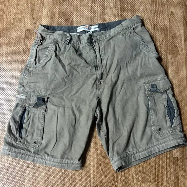 [BUNJANG] Cargo Shorts Khaki / 카고 반바지