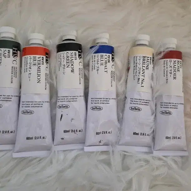 [BUNJANG] Holbein / Shinhan Artist Watercolor Paints (Professional Grade) / 홀베인/신한 아티스트 수채화물감 (전문가용)