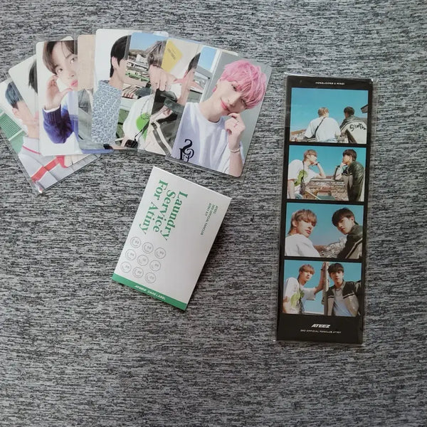 [BUNJANG] ATEEZ 3rd Membership Photocard, ID Photo, 4-Cut Photo Set / 에이티즈 3기 특전 포카 증사 4컷