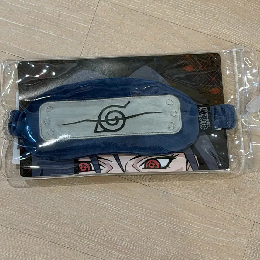 [BUNJANG] SPAO x Naruto Itachi Sleep Mask Dark Gray / 스파오 x 나루토 콜라보 이타치 수면안대 다크 그레이
