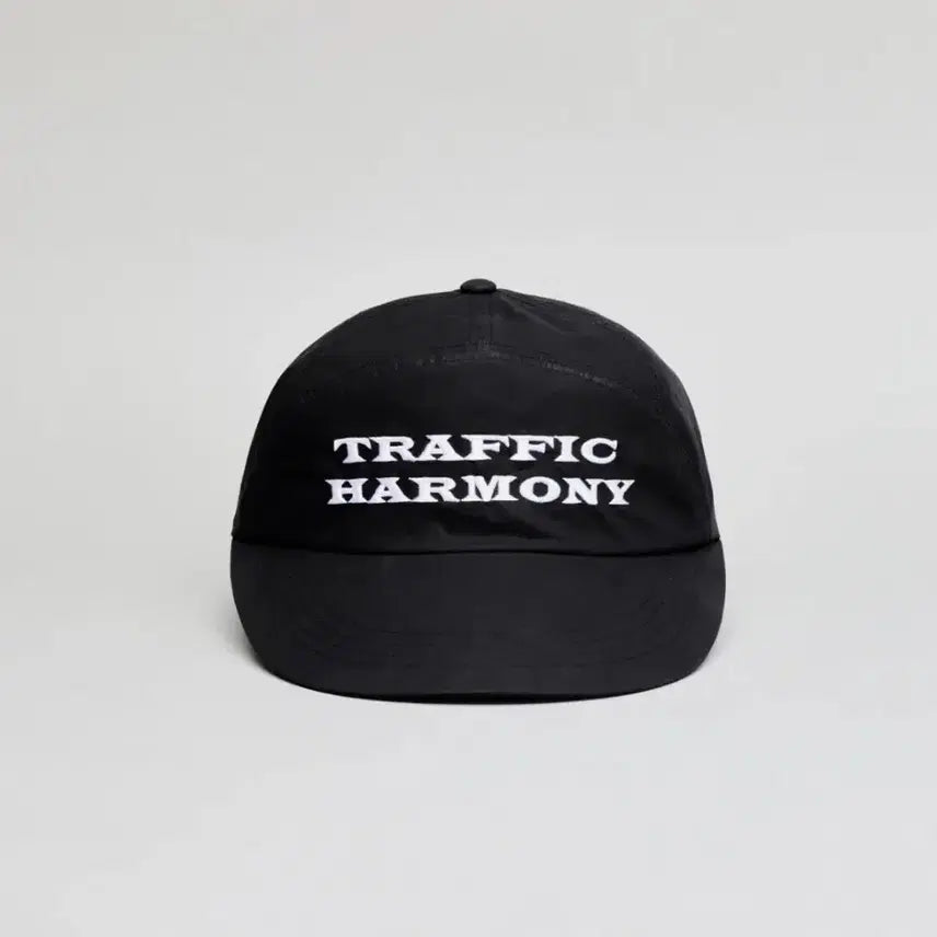 [BUNJANG] Traffic Harmony Buzzer Logo Wide Ball Cap Black / 트래픽하모니 와이드 버저 로고 볼캡 블랙