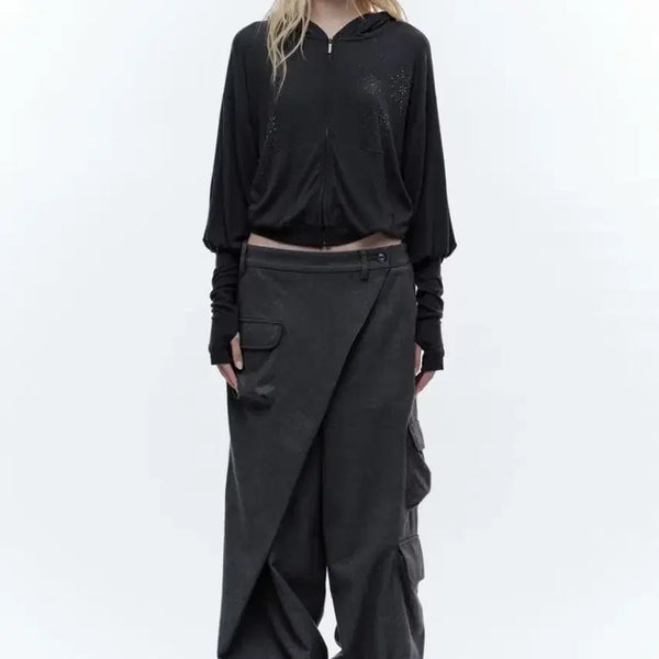 [BUNJANG] WETAG Lab Cargo Pants Gray / 웻태그 랩 카고 팬츠 그레이