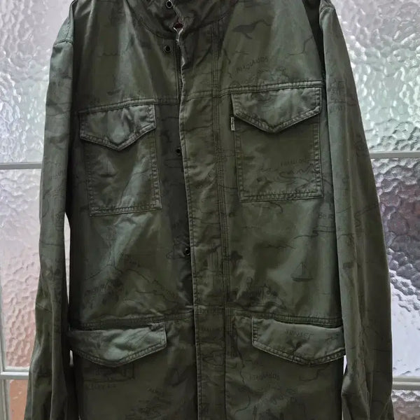 [BUNJANG] Levi's Camo Pattern Field Jacket / 리바이스 야상 카모 패턴 자켓