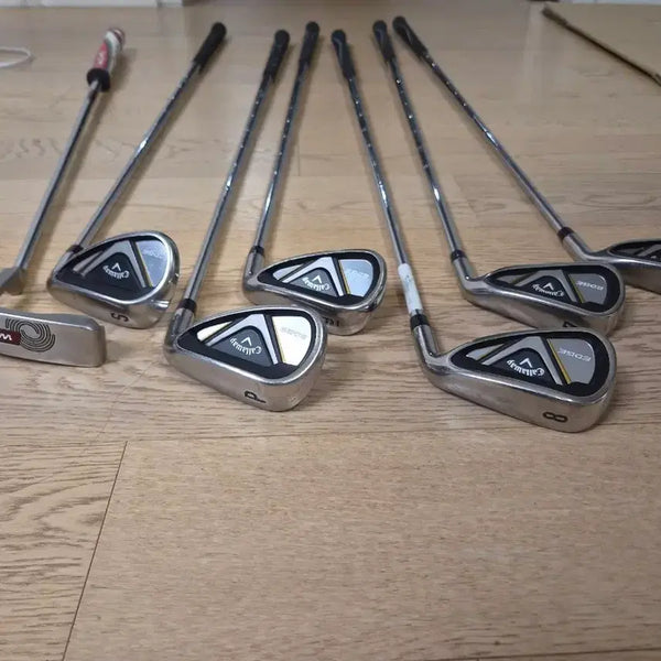 [BUNJANG] Callaway Edge Iron Set (6 Irons) + Odyssey Putter / 캘러웨이 엣지 아이언 세트 6개 + 오딧세이 퍼터