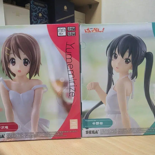 [BUNJANG] K-ON! Nakano Azusa / Hirasawa Yui Yumemiruize Figure Set (Sealed) / 미개봉) 케이온 나카노 아즈사 /히라사와 유이 유메미라이즈 피규어 세트