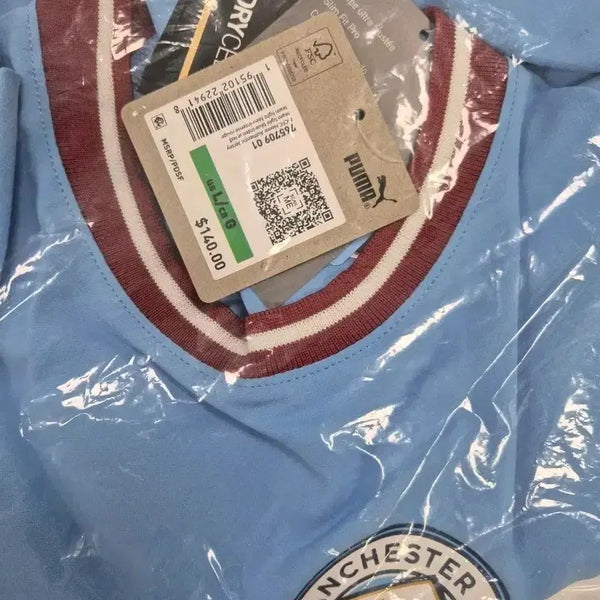 [BUNJANG] Manchester City 22/23 Authentic Player Version Jersey (Size L) / 22 23 맨체스터시티 어센틱 L사이즈 새제품 판매
