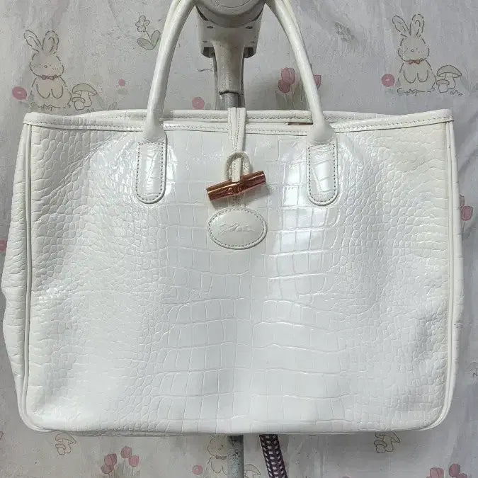 [BUNJANG] RyumSam Crocodile Pattern Tote Bag / 륭삼   토트백