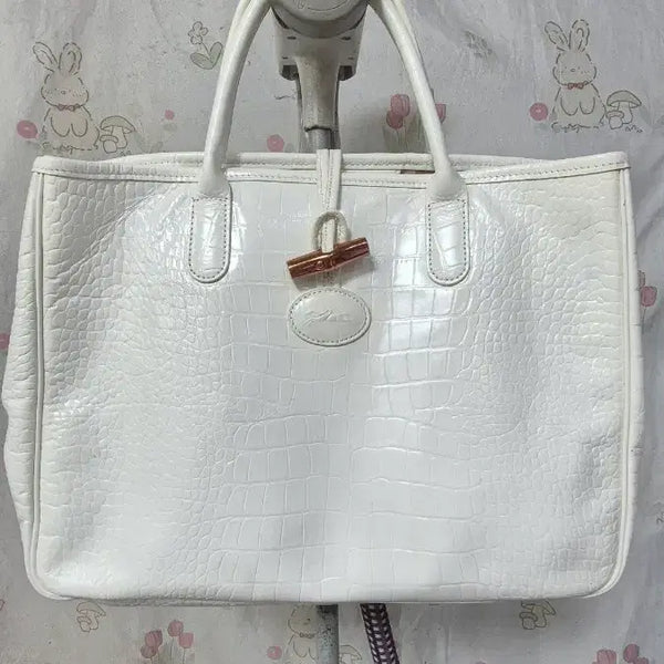 [BUNJANG] RyumSam Crocodile Pattern Tote Bag / 륭삼   토트백