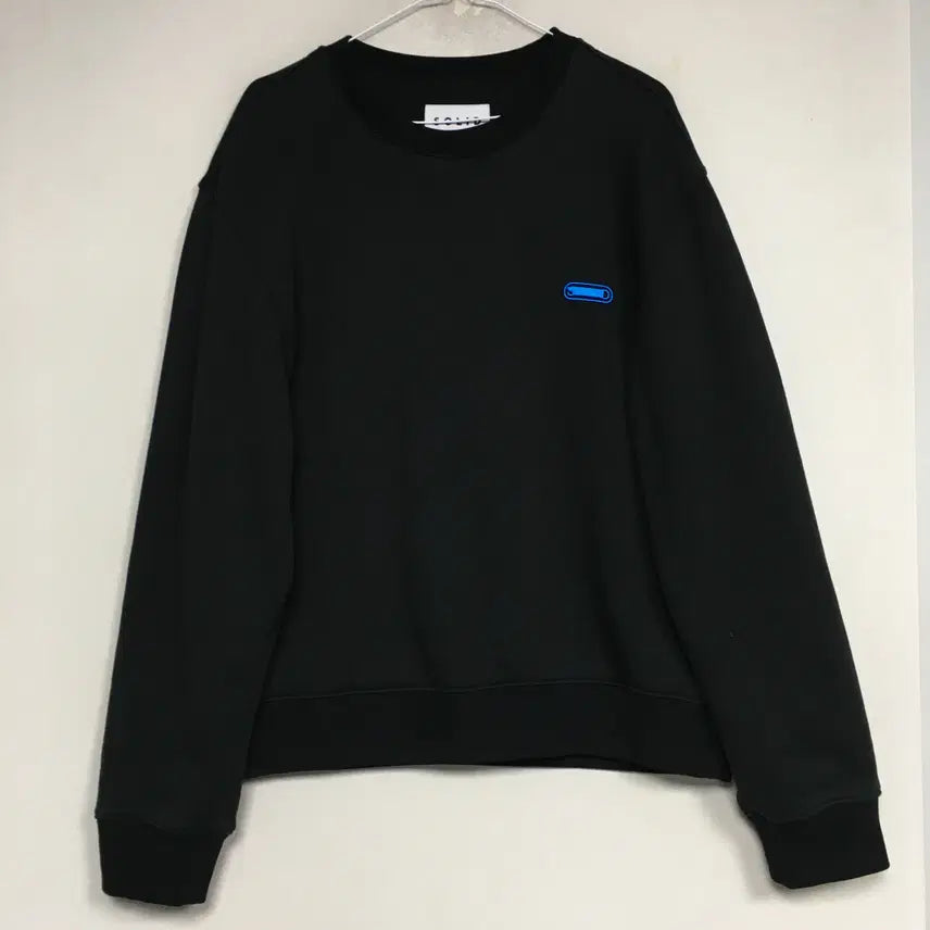 [BUNJANG] Solid Homme Logo Embroidery Sweatshirt / 솔리드옴므 정품 로고자수 맨투맨 50