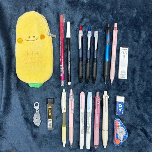 [BUNJANG] Assorted Stationery Items: Pencil Cases, Pens, Sharps, and More / 필통,샤프,볼펜 등 문구류
