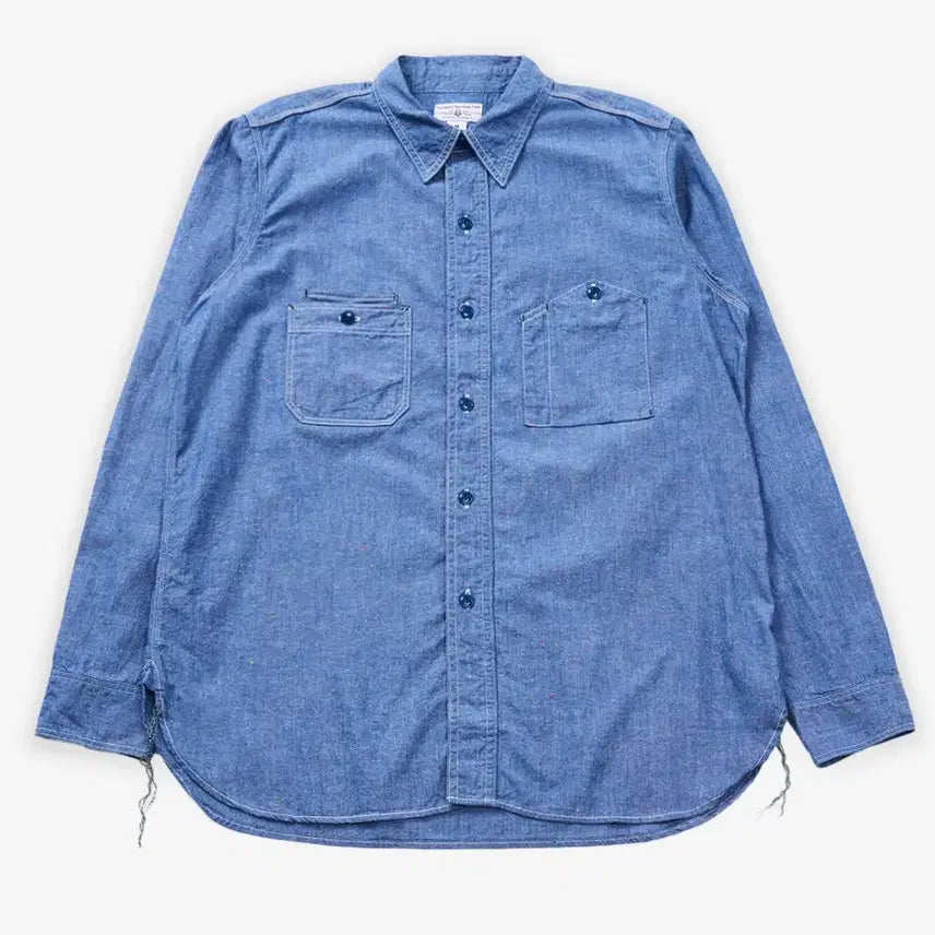[BUNJANG] LSC American Chambray Shirt Rainbow Navy M Size / LSC 샴브레이셔츠 M사이즈