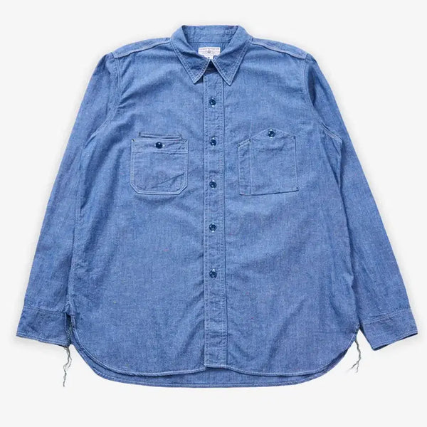 [BUNJANG] LSC American Chambray Shirt Rainbow Navy M Size / LSC 샴브레이셔츠 M사이즈