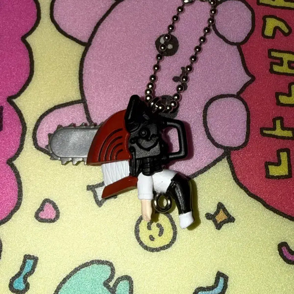 [BUNJANG] Chainsaw Man Denji Tsuru Mini Figure Keychain / 체인소맨 덴지 대롱 키링