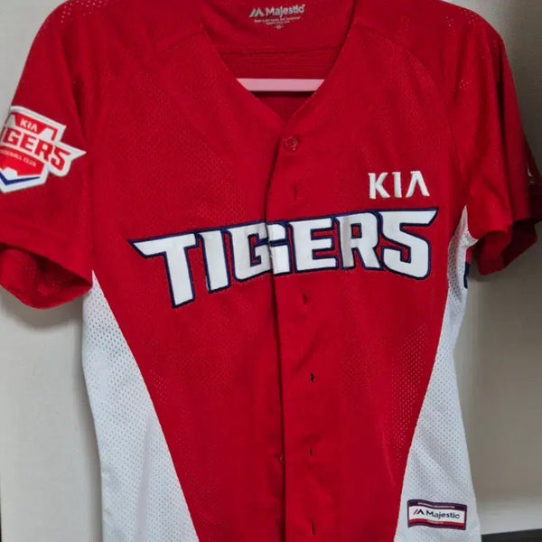 [BUNJANG] Kia Tigers Majestic Jersey Size 85 (No Name) / 기아타이거즈 마제스틱 유니폼 85 (노마킹)