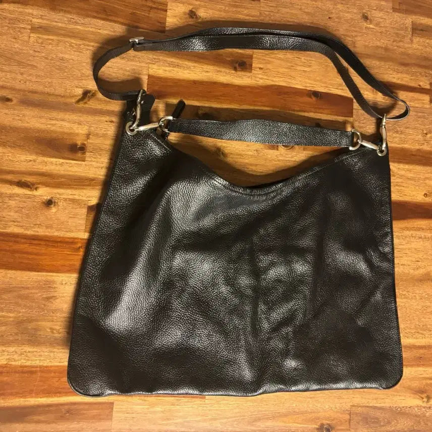 [BUNJANG] Peruzzi Big Leather Shoulder Bag / Peruzzi 페루찌 빅 레더 백 가죽 가방