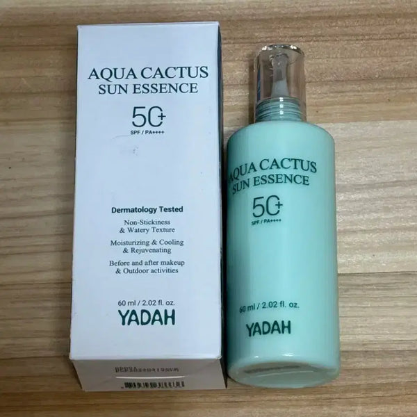 [BUNJANG] YADA Aqua Cactus Sun Essence New / 새상품 야다 아쿠아 선인장 선에센스