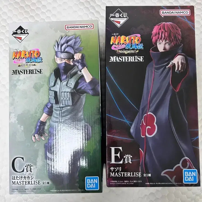 [BUNJANG] Naruto Ichiban Kuji Prize E Sasori / Prize C Kakashi Figure / 나루토 제일복권 e상 사소리 / c상 카카시