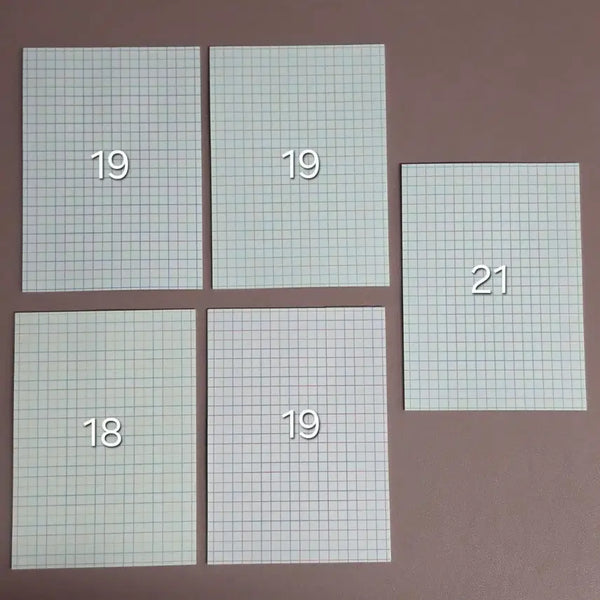 [BUNJANG] Bundle Set 96 Sheets Background Memo Pad / 28. [일괄] 떡메모지 / 배경지 96매