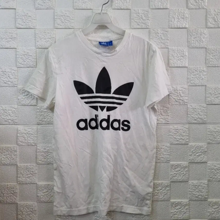 [BUNJANG] Adidas Trefoil Logo T-Shirt White / 아디다스 트레포일 반팔티 화이트