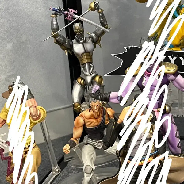 [BUNJANG] JoJo's Bizarre Adventure Part 3 Polnareff & Silver Chariot Super Action Statue / 죠죠 3부 초상가동 폴나레프 & 채리엇