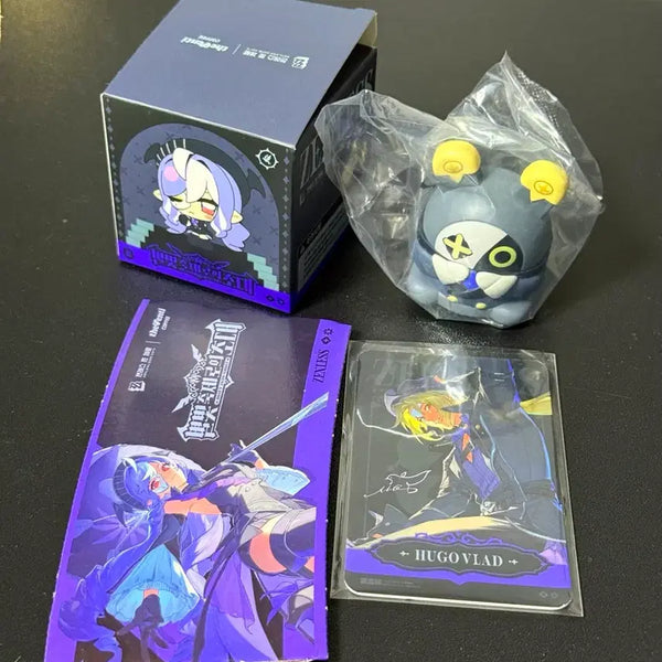 [BUNJANG] The Venti x GenZonje Vivian Hugo Figure Cup Holder & Photocard Bundle Set / 더벤티 젠존제 방부 피규어 비비안 컵홀더 휴고 포카 젠레스 존 제로
