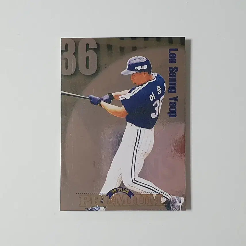 [BUNJANG] KBO 1999 Lee Seung-yeop Samsung Lions Trading Card / [KBO] 1999 테레카 이승엽 삼성라이온즈