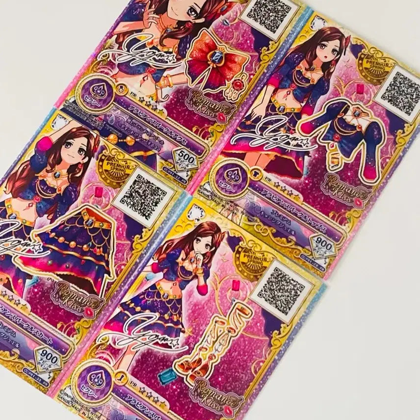 [BUNJANG] Aikatsu Stars Yozora Arabian Sparkle Coord Printing Card / 아이엠스타 아이카츠 요조라  프레 아라비안 스파클 코디