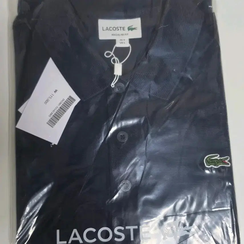 [BUNJANG] Lacoste Short Sleeve Pique Collar T-Shirt Navy / 새상품) 라코스테 반팔 pk카라티셔츠 네이비
