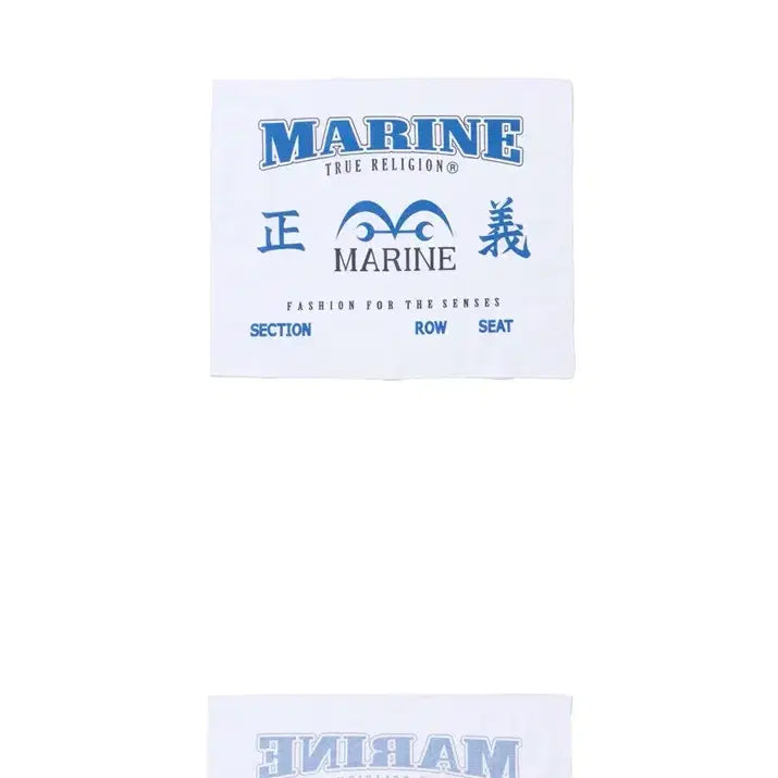 [BUNJANG] True Religion x One Piece Collaboration Bandana - White / 트루릴리젼 원피스 콜라보 반다나 화이트