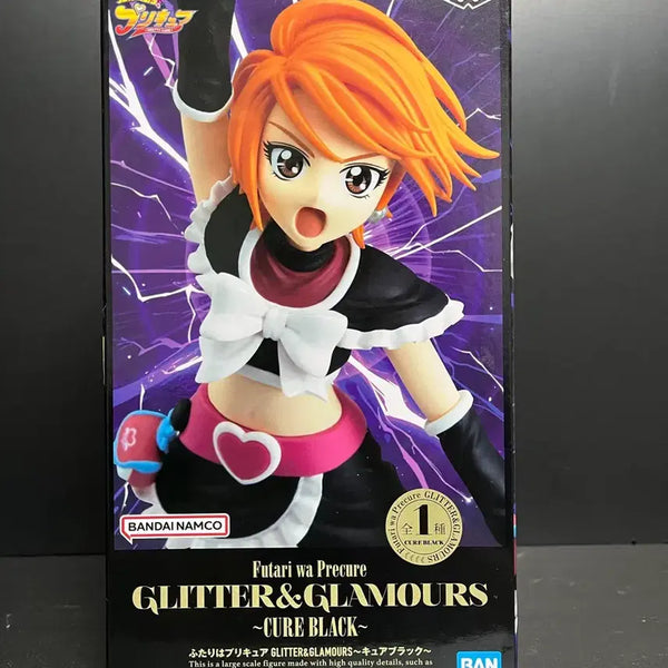 [BUNJANG] Glitter & Glamours Cure Black Figure / 미개봉 빛의 전사 프리큐어 큐어 블랙 피규어 프리큐어 글리터&글래머스