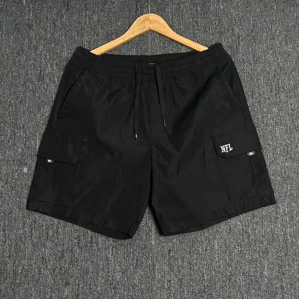 [BUNJANG] NFL Black Cargo Shorts / NFL 블랙 카고 반바지 90