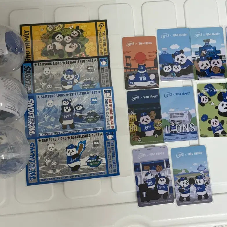 [BUNJANG] Samsung Lions Bundle Set - Louis Hui Ticket Figure / 루이후이 삼성라이온즈 일괄판매
